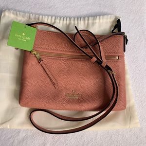 Kate Spade Leather Crossbody Bag Handbag Pink BNWT
